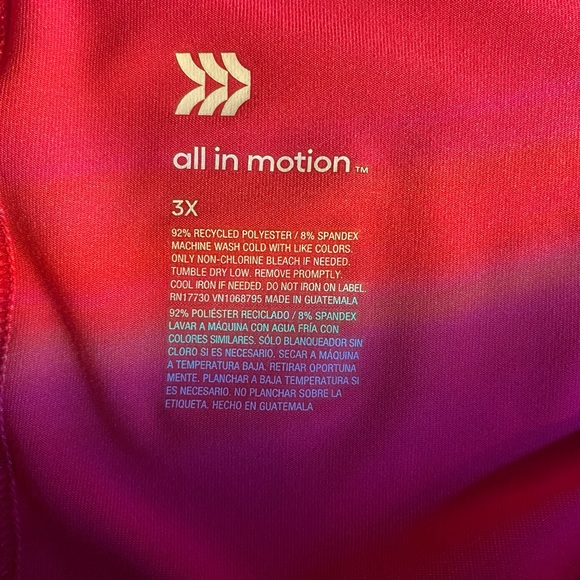All In Motion pink long sleeve shirt - Picture 2 of 2